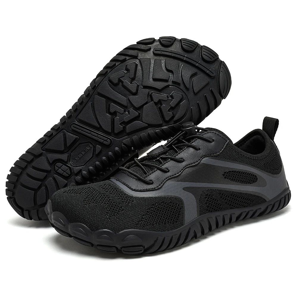 HOBIBEAR Unisex Barefoot Shoes for Men Women Wide Toe Beach Walking Sneakers Zero Drop Outdoor Elastic Band Running Shoes