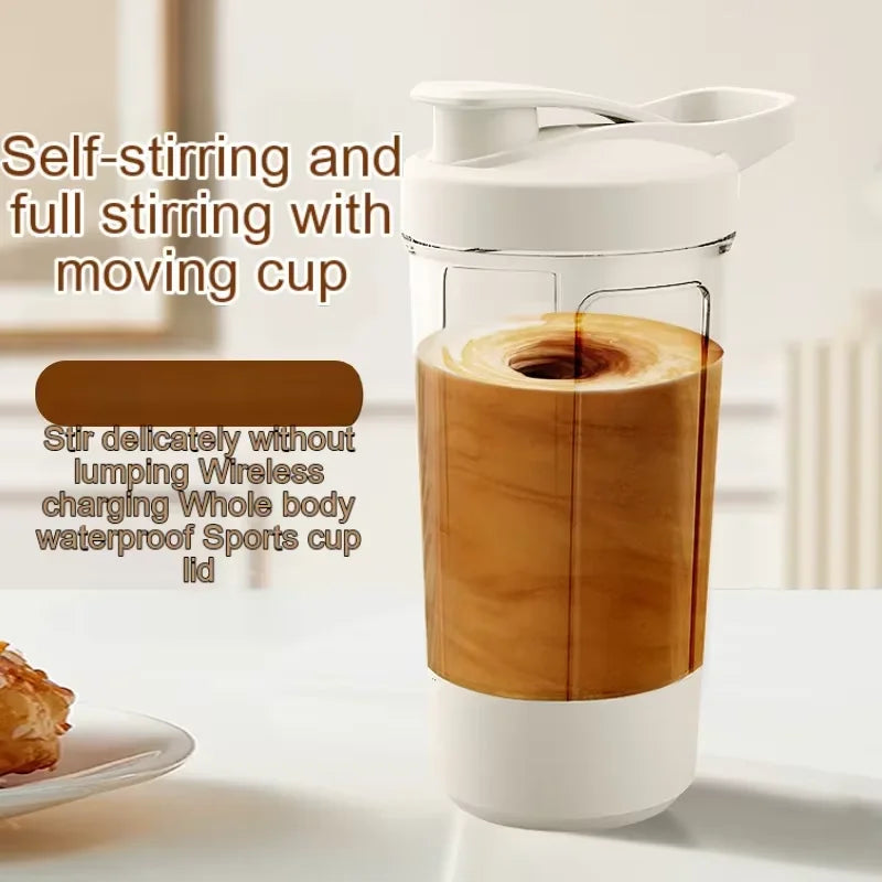 Electric Protein Powder Mixing Cup Automatic Shaker Bottle Mixer Milk Coffee New in Blender Kettle fro Gym outdoor