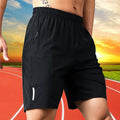 New Quick Dry Jogging Fitness Shorts Men Summer Sports Running Shorts Lightweight Bottoms Thin Breathable Beach Short Pants Male