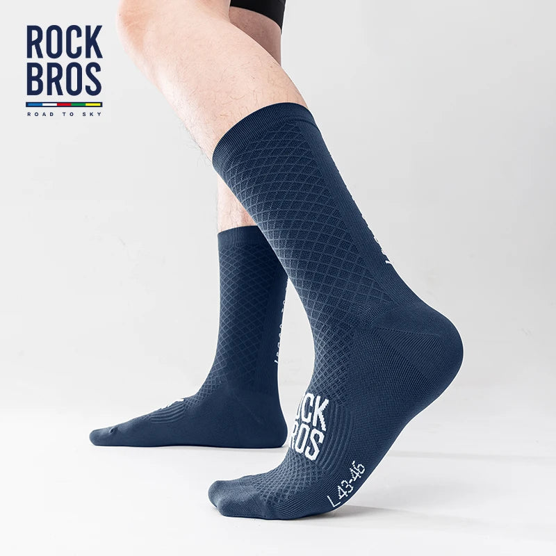ROCKBROS Cycling Socks Breathable Professional Sport Socks Comfortable