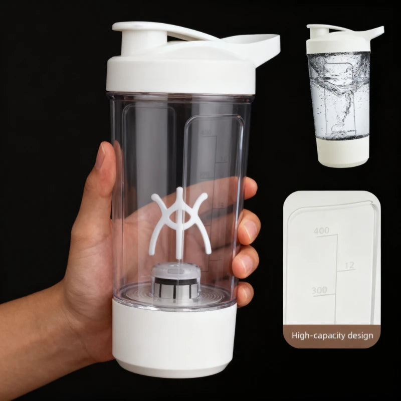 Electric Self Stirring Mug,Protein Powder Milkshake Shaker Bottle,USB