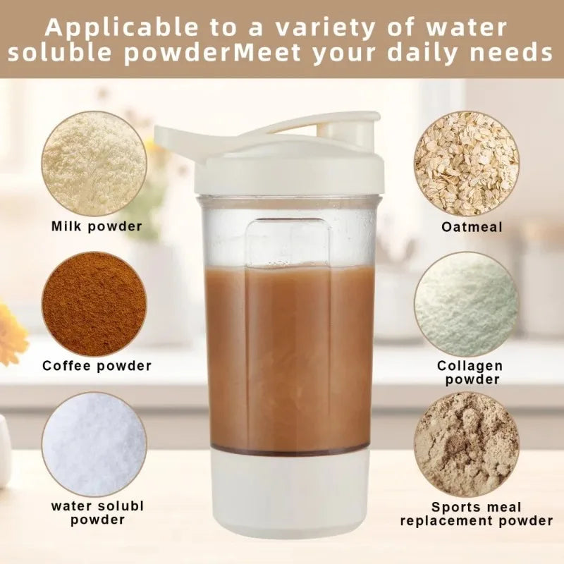 Electric Self Stirring Mug,Protein Powder Milkshake Shaker Bottle,USB