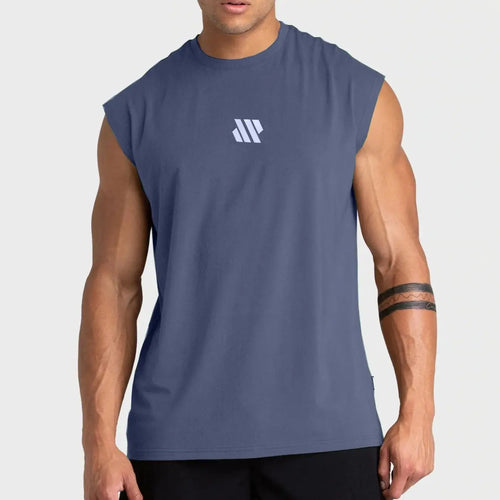 Men's Sleeveless Sports Shirt, Gym Fitness, Running, Quick Drying
