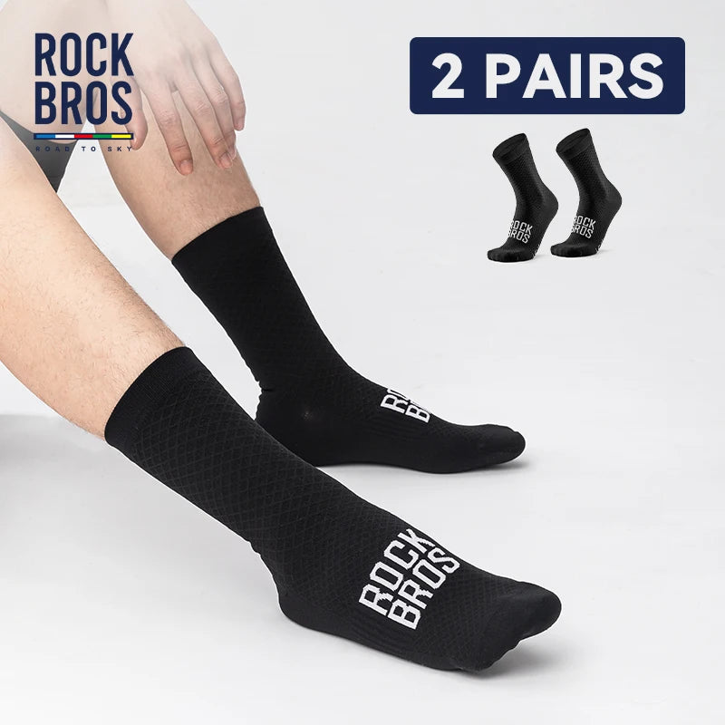 ROCKBROS Cycling Socks Breathable Professional Sport Socks Comfortable