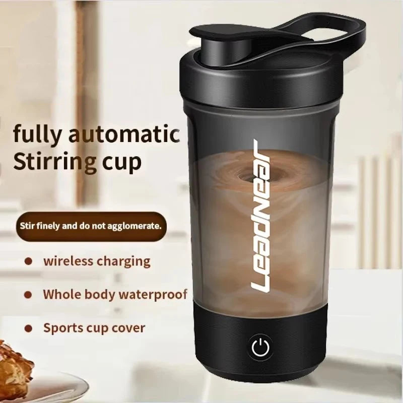 Electric Protein Powder Mixing Cup Automatic Shaker Bottle Mixer Milk Coffee New in Blender Kettle fro Gym outdoor