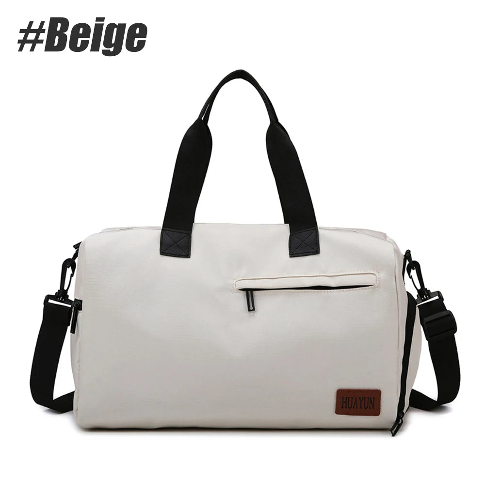 1PCS Sports Duffle Bag, Waterproof Wet Pocket & Shoe Compartment, Tote Carry On Bag for Gym Workout Travel Overnight Weekender