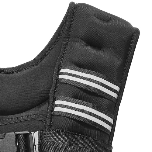 Weighted Vest, 20 lbs Weight Vest with Reflective Stripe, Adjustable