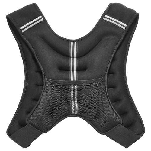 Weighted Vest, 20 lbs Weight Vest with Reflective Stripe, Adjustable